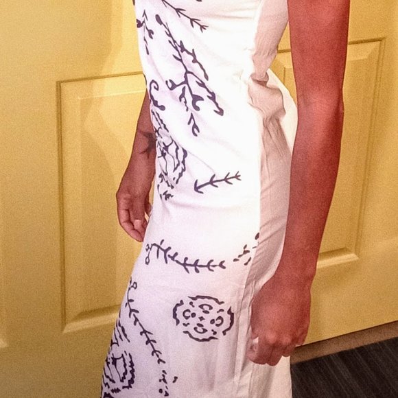 chic and one of a kind HANYAGEDIAO JAPAN brand maxi sleeveless dress *w/tag - Picture 5 of 7